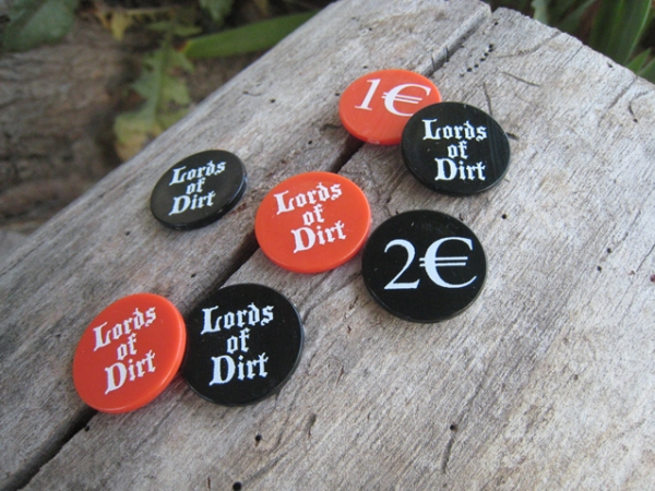 Lords of the Dust Plastic Coins